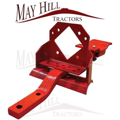 Swinging drawbar assembly for - swinging,