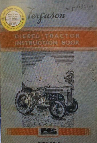Ferguson diesel tractor tef - ferguson,