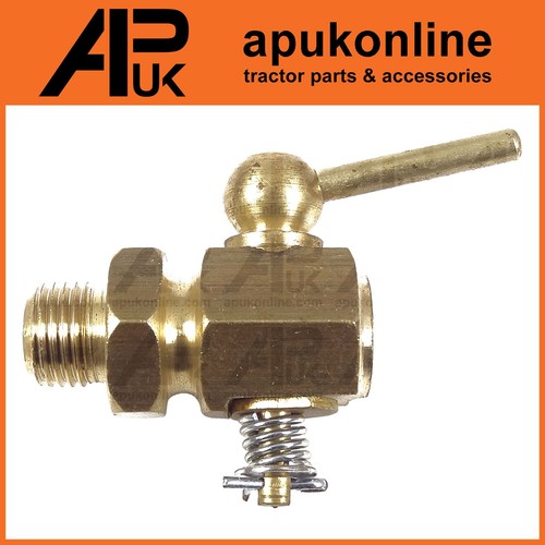 Coolant radiator block drain - block,