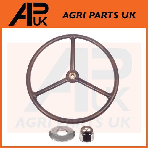 Steering wheel chrome nut - chrome, &